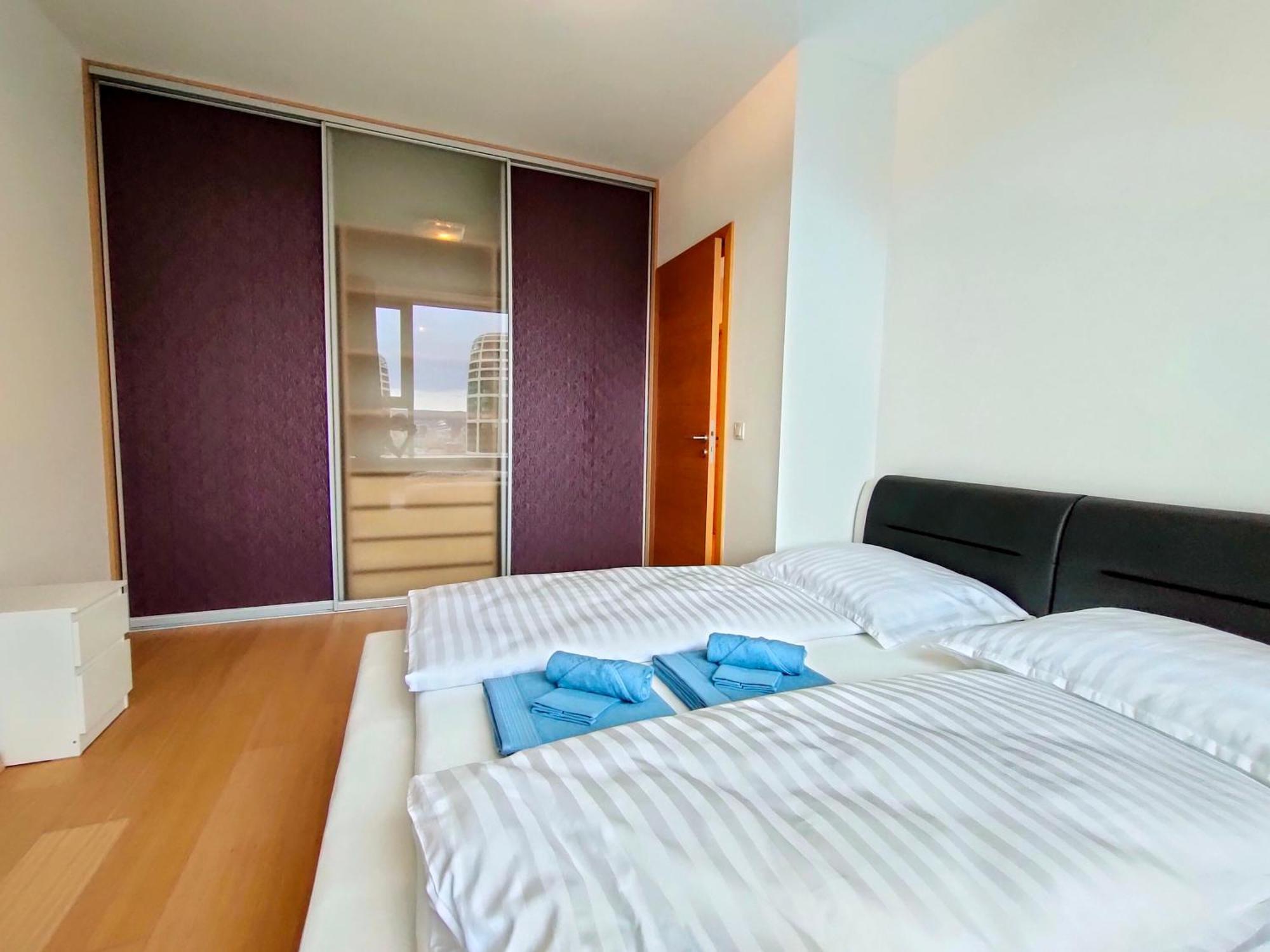 Sag Romantic 22 Floor Panorama City Free Parking Free Wifi Bratislava Esterno foto